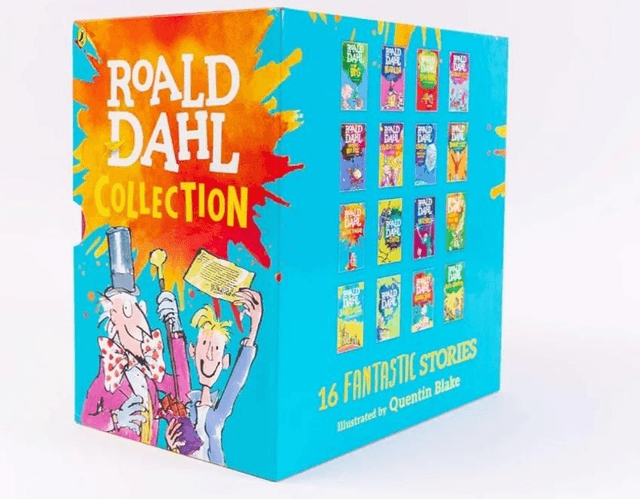 Roald Dahl Collection 16 Fantastic Stories:

English edition

