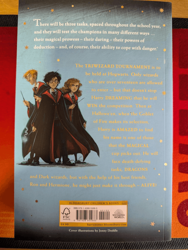 Harry Potter and the Goblet of Fire (4) - J.K. Rowling 