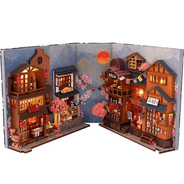 Creative DIY Bookend - Colmar Town