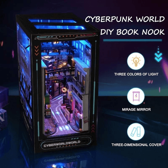 Creative DIY Bookend - Future World