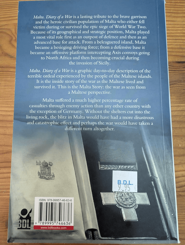 Malta Diary of a War 1940 – 1945 - Michael Galea