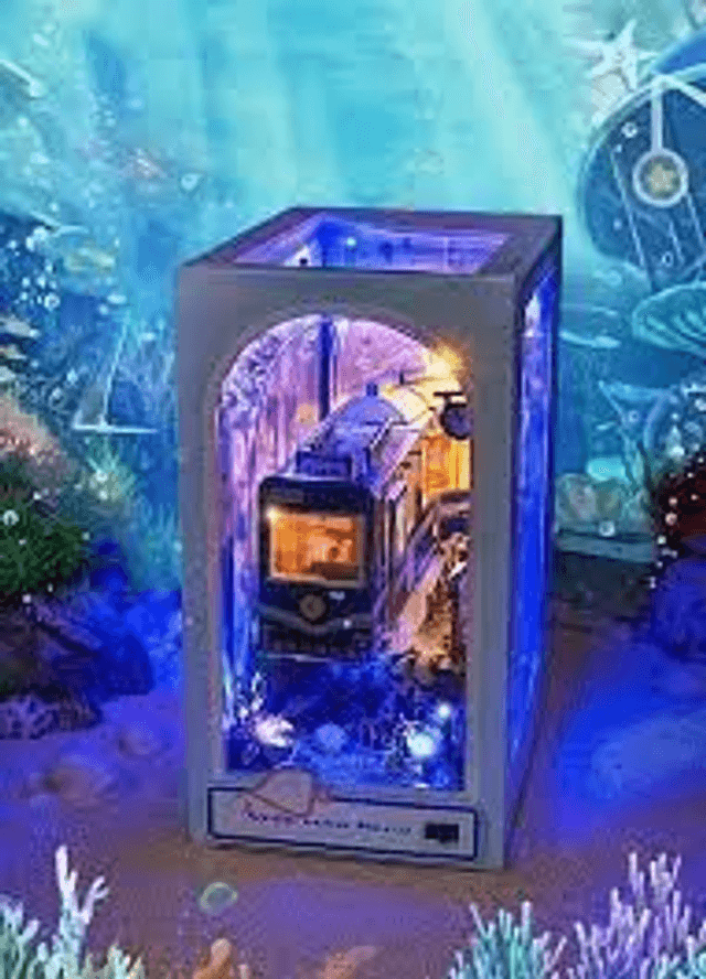 Creative DIY Bookend - Underwater World