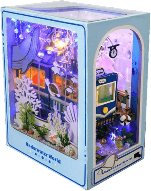 Creative DIY Bookend - Underwater World