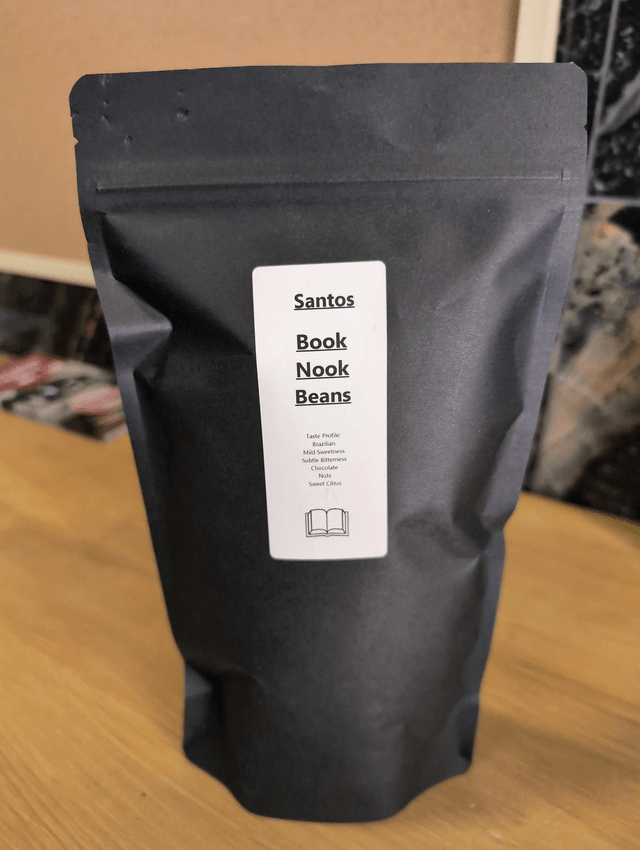 Santos Coffee Beans - Book Nook Beans