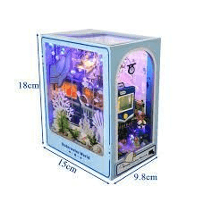 Creative DIY Bookend - Underwater World