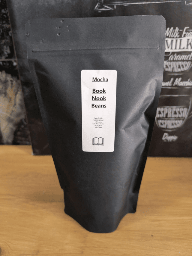 Mocha Coffee Beans - Book Nook Beans 