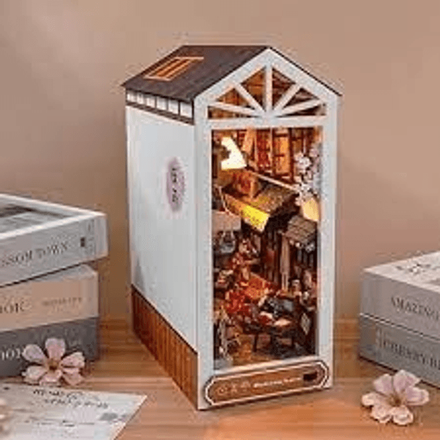 Creative DIY Bookend - Rainbow Lane