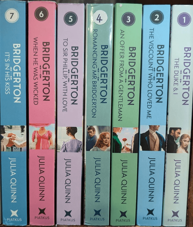 The Bridgerton Series - Books 1-7 - Julia Quinn 