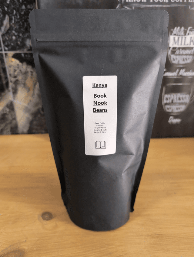 Kenya Coffee Beans - Book Nook Beans 