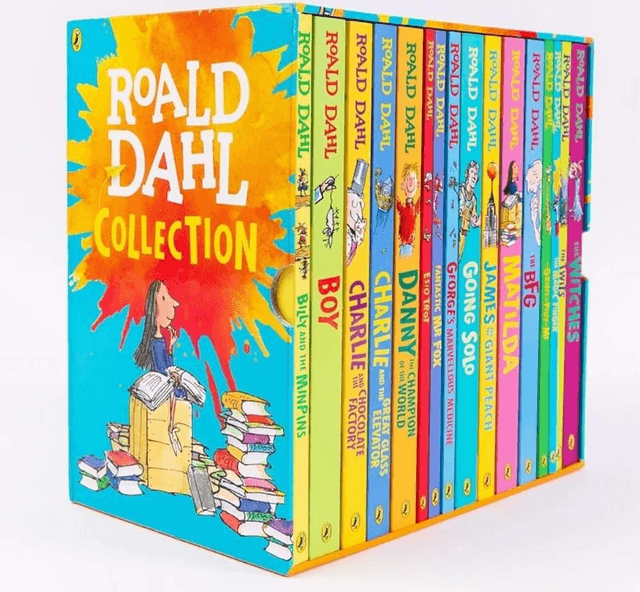 Roald Dahl Collection 16 Fantastic Stories:

English edition

