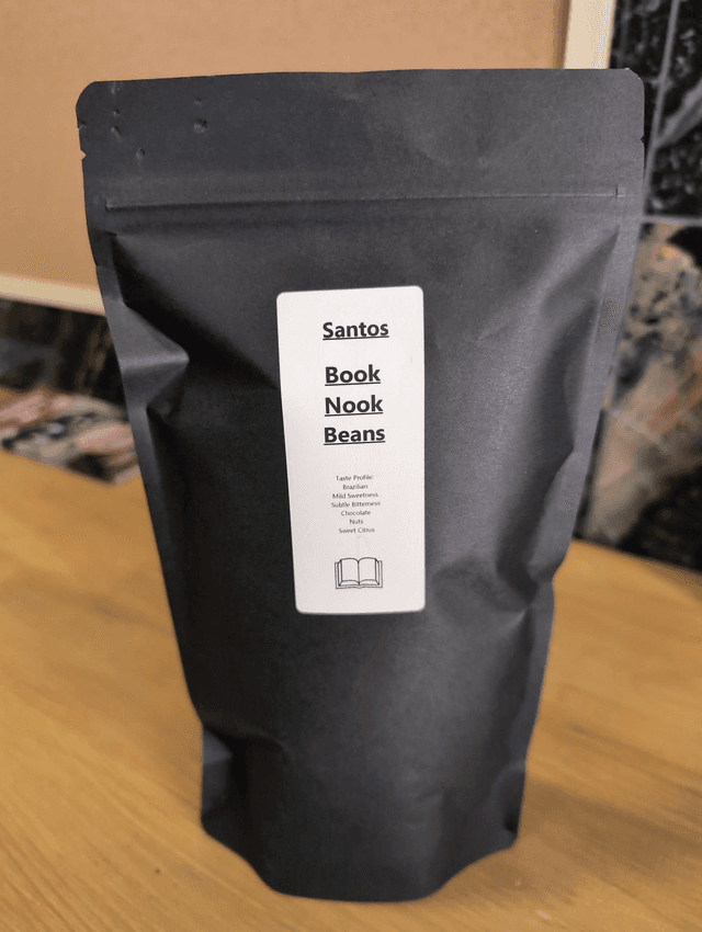 Santos Coffee Beans - Book Nook Beans